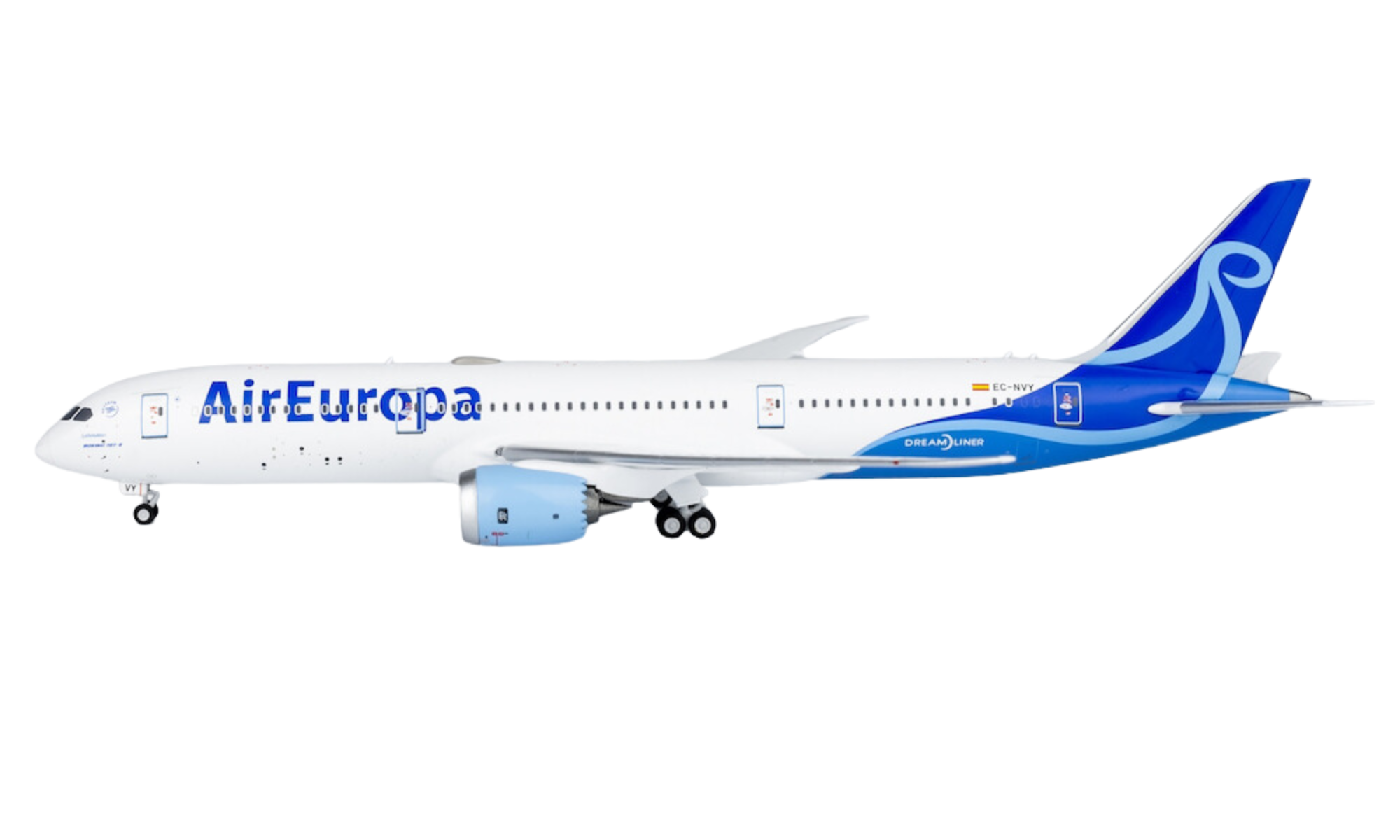 Maqueta Boeing B787-9 Dreamliner Air Europa / Norse Atlantic Airways EC-NVY 1/400